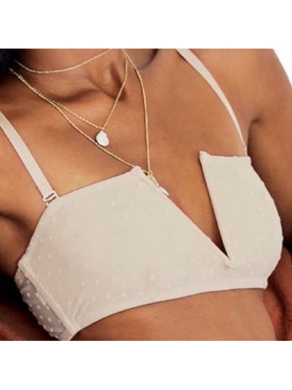 Free people Intimately Sierra Bralette in Light Beige